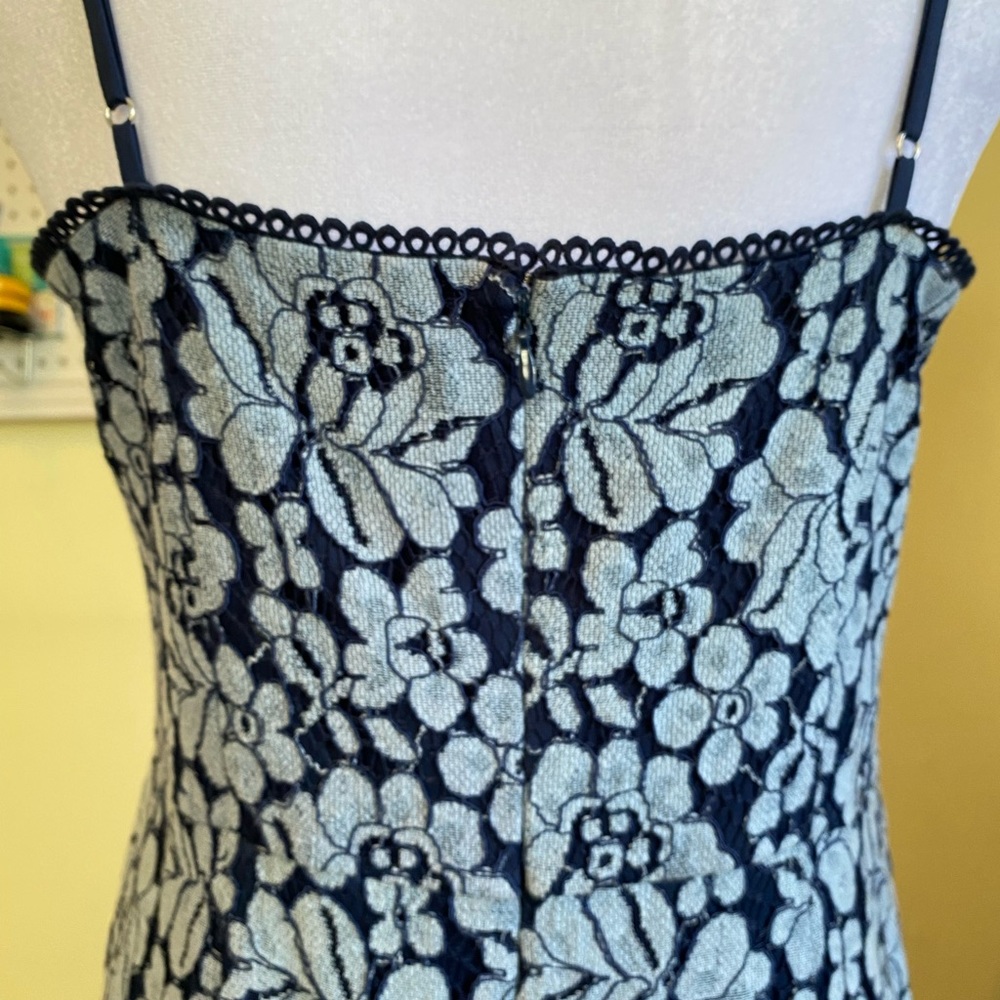 Cynthia Steffe Spaghetti Strap Dress Sz 12 - Picture 6 of 7